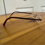 Versailles Palace VP1 Cauri Coffee rimless eyeglasses frames Brown Photo 5