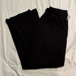 Black Straight Leg Pants Size M Photo 0