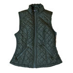 Laura Scott Women's Puffer Vest Jacket with Pockets‎ by  Size S Army Green Photo 0