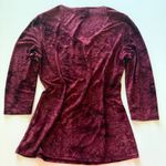 Dress Barn  VTG Y2K Beaded Floral 3/4 Sleeve Romantic Cottagecore Statement Top S Photo 2