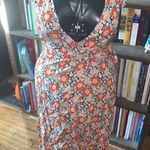 J Crew Mercantile red floral XXS flowy v Photo 0