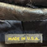 Vintage 80's Womens M Jacket Hooded Neon Purple Blue Faux Fur Animal Print USA Size M Photo 3