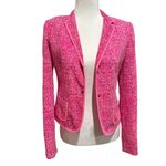 Tahari NEW BRIGHT PINK CROPPED BLAZER JACKET 2 Photo 1