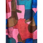 Molly Bracken Lili Sidonio Cubism Art Deco Colorful Shift Dress Size Medium Photo 7