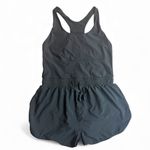 Fabletics Black Sport Short Romper performance Stretch Athletic Activewear SZM Photo 3