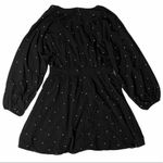 Sage NWT the Label Black Dress with White Stars Photo 14