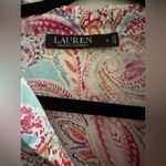 Ralph Lauren Lauren  Paisley Pajama Top S Photo 2