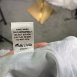 Peck & Peck  Open Front Blazer Jacket L Gray Paisley Floral‎ Button Career Boho Photo 13