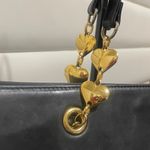 Moschino  Elegant Black Quilted Leather Tote Bag Photo 4