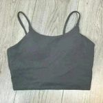 Grey Cropped Workout Tank (Unknown Brand) Size L Photo 3