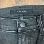 J Brand  Heather Varsha Raze Released Hem Black Cropped Jeans Photo 1