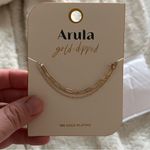 NEW Arula Altar’d State 18K Gold Plated Layered Statement Necklace Photo 3