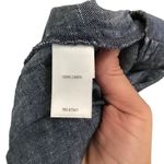 J.Jill  Love Linen Chambray Blue Linen Pull on Pants Women’s S  Photo 5