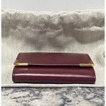 Cartier  Bordeaux Leather Coin Case Photo 3
