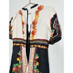 SALONI Tabitha 100% Silk Black Red A Photo 11