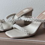 Dolce Vita Pearl Sandal Heels White Size 9.5 Photo 1