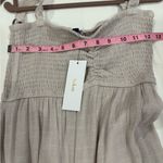 Aakaa Vici ( ) Beige Maxi Dress size Small NWT Photo 7