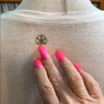 Gaiam  White Ruched Tank Top Sleeveless Photo 7