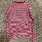 Ralph Lauren Sport Pink and White Striped Top Photo 2