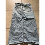 Universal Threads Universal Thread Denim Skirt Womens 10 Blue Maxi Western Festival Cowgirl Preppy Photo 3