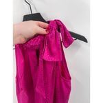 Glamour Fuchsia Pink Animal Print Barbiecore Sleeveless Dress Size 6 Photo 4