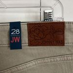 Johnny Was NWT Jeans | Green Catalina Boyfriend Cuffed Jeans Photo 6