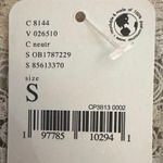 Free People  Ethereal Bohemian Bring The Romance Midi Maxi Dress Ivory Small NWT Photo 12