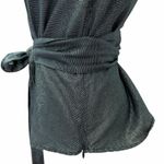 Rampage  Shimmering Sleeveless Black Wrap Blouse Juniors Medium Photo 9