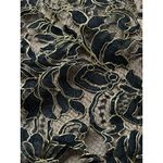 Balenciaga  Black & Gold  Sleeveless Mini Dress US6, FR38 Photo 8