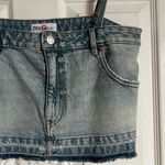 ZARA  Skirt Effect denim tank crop small Photo 1