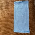 Lululemon Brisk Run Neck Warmer Beaming Blue Rulu W/ Tote Bag Bundle Photo 3