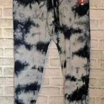 Minnesota twins baseball tie dye‎ capri joggers size large blue and lt blue Photo 0