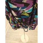 Byer California IZ  Size XL Sleeveless Purple Multicolor front Belt Design Top Photo 8