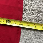 eight eight eight Zero 2 Eight Womens Medium M Red Long Sleeve Blouse High Neck 3/4 Sleeve Photo 5