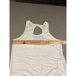 Athleta  Hi-Low Flowy Tank Top Women's‎ Size small  White no underneath bra Photo 4