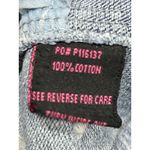 Y2K boho jeans capri patchwork boho hippie distressed artsy streetwear cropped Blue Size undefined Photo 12