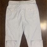 American Eagle 100% Cotton High Rise Straight Leg Pant with Tie Belt - s… Photo 5