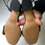 ASOS | Black High Heels Size 9 Suede Womans Strappy Photo 4