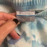 Columbia  Light Blue Patterned Women's Athletic Shorts Photo 4