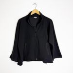 Talbots T by AirKnit Stretch Dolman Sleeve Jacket Black Size XL Photo 1