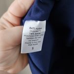 Susana Monaco  Top Ruffle Sleeves Off Shoulder Inkwell Blue Long Sleeve Casual Photo 10