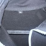 Women black cropped half zip sweater with pocket Photo 1