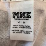 Victoria's Secret PINK Nation Hooded Beach Jersey Tunic White Black Logo Sz M Size M Photo 10