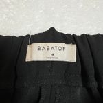 Babaton Cohen Pleat Front Crop Pants Size 4 Mid Rise Pull On Straight Leg Office Photo 3