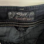 SILVER Suki Capri Womens Jeans Sz W27 Midrise Denim Dark Wash Stretch Blue Photo 8