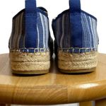 J. McLaughlin  Blue and White Striped Espadrilles Photo 2