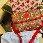 Gucci  GG Supreme Canvas GG Apple Belt Bag with dust bag and box Photo 0