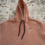 FILA Josephine Pink Sherpa Logo Hoodie Cropped Jacket, size M Photo 12