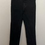 Everlane Way High Slim Jean Black Wash Size 29R Photo 5