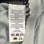 Reebok Black and White Striped One-Piece Swimsuit Size 8 Photo 5